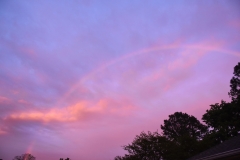 Rainbow and Sunset