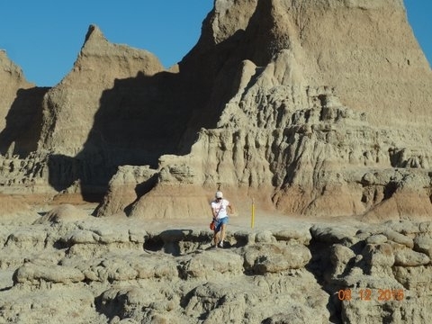 Hiking Door Trail Badlands