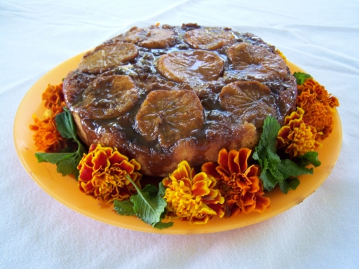 buttermilk persimmon upside-down cake 100_6727