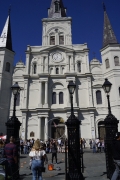Cathedral at Jackson Square in New Orleans